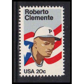 2097 20c Roberto Clemente Fine MNH RA2469