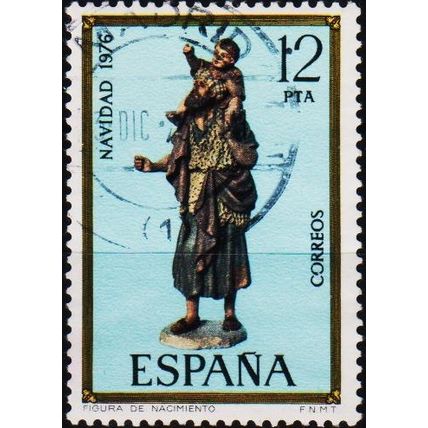 Spain.. 1976 12p S.G.2429 Used