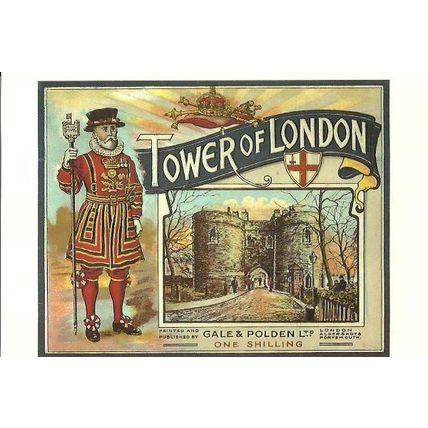 Advertising TOWER OF LONDON Postcard (Mayfair BB 713)