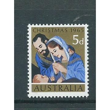 australia stamps christmas 1965 sg381 sg 381 mnh