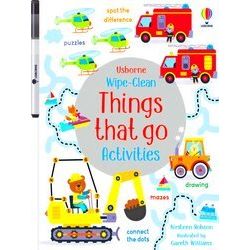 Wipe-Clean Activities: Wipe-Clean Things That Go Activities