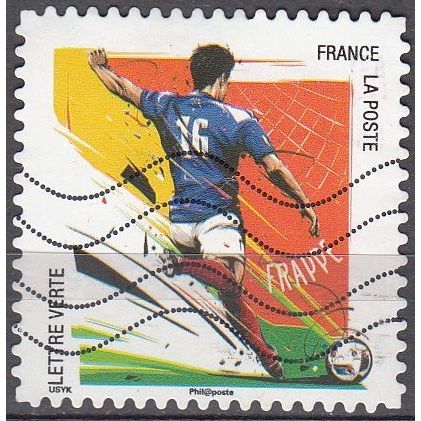 France 2016 Michel 6450 O Cote (????) ?.?? € Foot la frappe