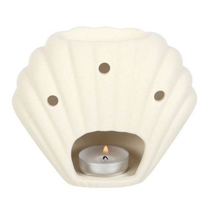 Oil and Wax Melt Burner - Seashell Design Oil Burner
