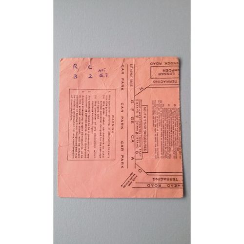 Rangers v Celtic Football Ticket Stub 13/12/1978 Scottish League Cup Semi Final