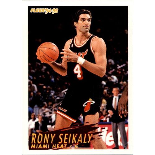 1994-95 Fleer Basketball Rony Seikaly