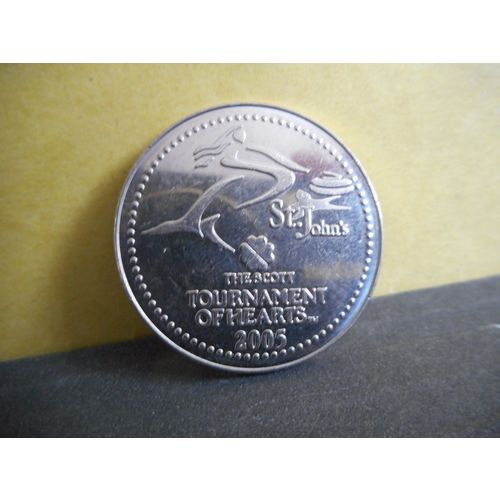 Team Newfoundland & Labrador Curling 2005 Coin,Token,Canada