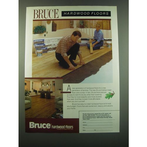 1988 Bruce Hardwood Floors Ad - Bruce Hardwood Floors