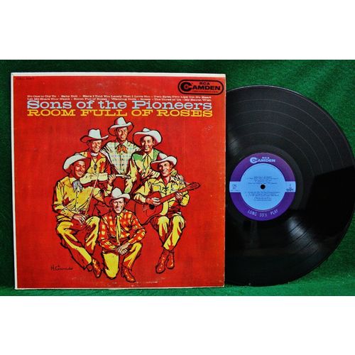 Sons Of The Pioneers - Room Full Of Roses - CAL 587 - VG+