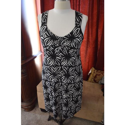 Alfani Black & White Sun Dress - Unworn