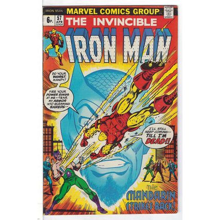 Iron Man (Vol 1) # 057 FN+ Price VARIANT RS003 ORIG US COMICS
