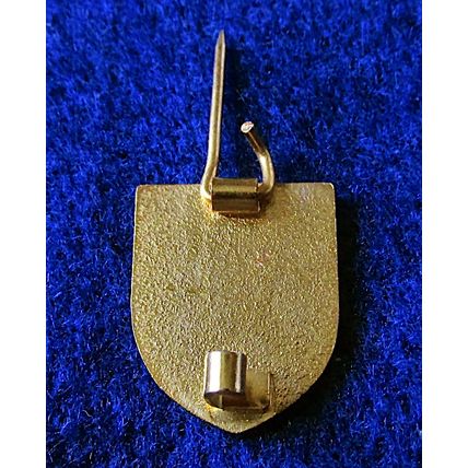 ENAMEL BADGE - PRESTON NORTH END (No Maker's Name) - As New Condition