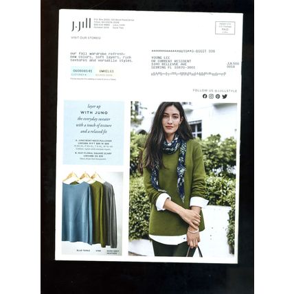 J. JILL Women's Fashion & Accessories CATALOG October 2019 CAROLINE FORSLING