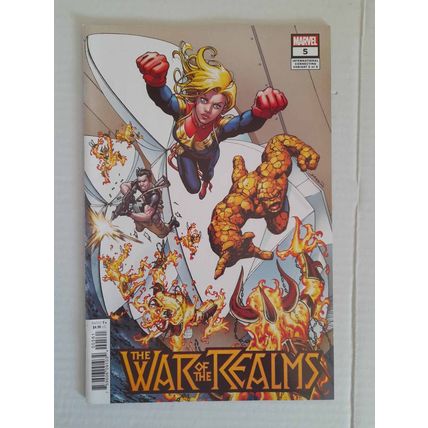 WAR OF REALMS #5 - INTERNATIONAL CONNECTING VARIANT - 1st PRINT - MARVEL COMICS