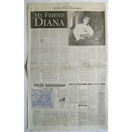 1997 Sunday Review - Princess Diana remembered