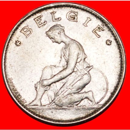 DUTCH LEGEND★ BELGIUM 1 FRANC 1923! ALBERT I (1909-1934)★LOW START★NO RESERVE