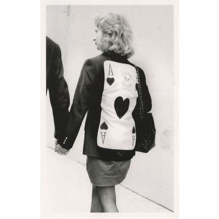 Ace Of Hearts Playing Cards Vintage USA Designer Jacket Postcard