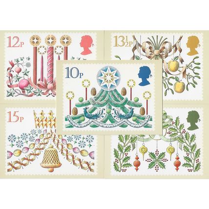GB 1980 November PHQ M set of 5 Christmas