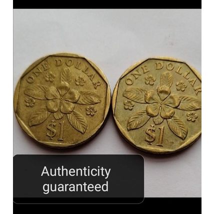Republic of SINGAPORE limited edition $1 coin