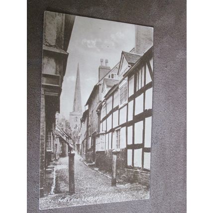 Tilley & Son Postcard - Church Lane, Ledbury - Herefordshire