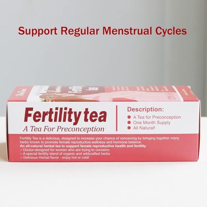Wins Town Té de fertilidad para mujeres, promueve la ovulación, apoya el equilib