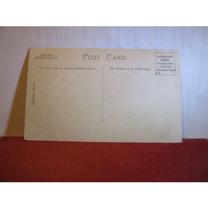 THE WALLS, CORFE CASTLE, DORSET unused antique postcard by Valentine =