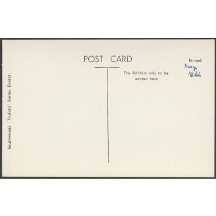 Bay Hotel (Facing Sea), Falmouth, Cornwall, c.1960 - Southwoods RP Postcard