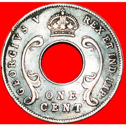 2 SOLD GREAT BRITAIN (1922-1935): EAST AFRICA ★ 1 CENT 1923★LOW START★NO RESERVE
