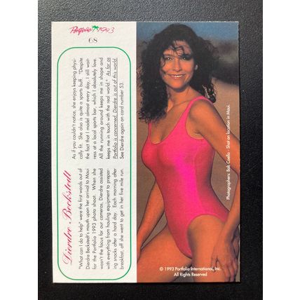 Portfolio 1993 Swimsuit Issue Base trading card # 68 Dierdre Beckstedt (A)
