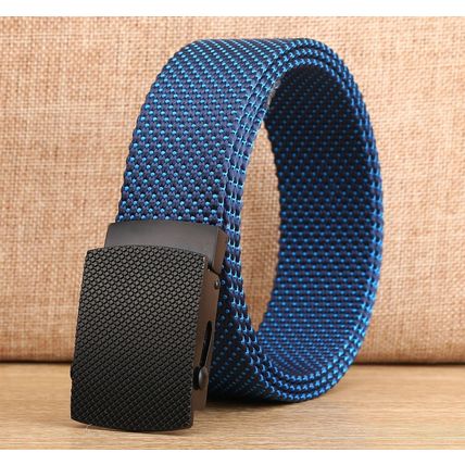 Men's Nylon Lightweight Belt Outdoor Casual Canvas Belt