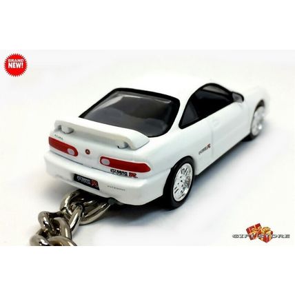 HTF VERY RARE KEYCHAIN WHITE HONDA ACURA™ INTEGRA TYPE R Ltd. GREAT GIFT