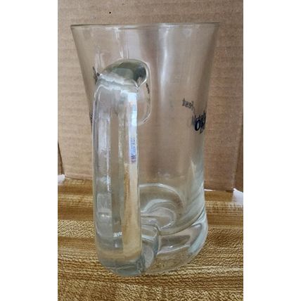 Vintage Commodore Cruise Line Heavy Glass Beer Mug Oktober Fest 1987