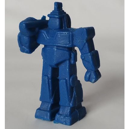 Gordy Toy Vintage 1984 Bitron universe Battle Of The Bi-Trons mini blue figure