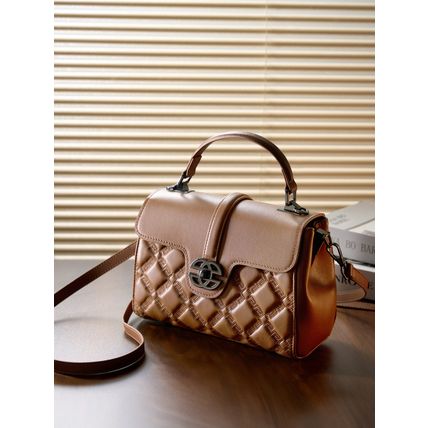 Women Leather Crossbody Bags Women's Tote Shoulder Bag Brown