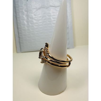 Bomb Party Sz8 Revealed BP Ring Fashion Jewelry RBP Radiant Brown Rose Gold P