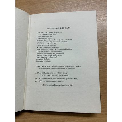 1912 JOHN GALSWORTHY "THE ELDEST SON" DRAMA PLAY HARDBACK BOOK (P2)