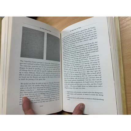 2009 1ST EDITION "LOST VOICE FROM THE TITANIC" ORAL HISTORY HARDBACK BOOK (P4)