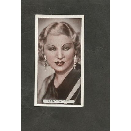 Ardath Famous Film Stars 1934 #12 Mae West