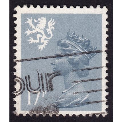 GB SCOTLAND Machin 1971 17p P13.5x14 Type II Sc#SMH30 - USED @R199