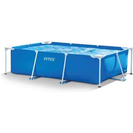 Intex 9.8' X 79" X 29.5" Rectangular Frame above Ground Outdoor Backyard Swimmin
