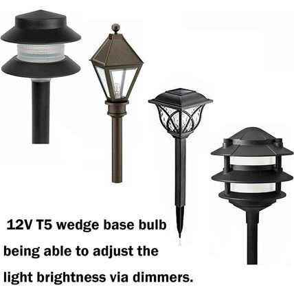 Landscape Light Bulbs for Philips 12 Volt 11 Watt T5 Wedge Base Low Voltage Ligh