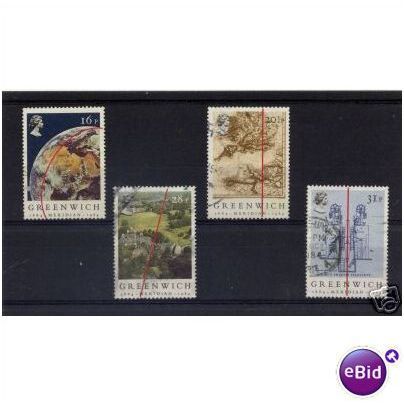 Great Britain 1984 Greenwich Meridian Used SG 1254-1257 Sc 1058-1061 stamp