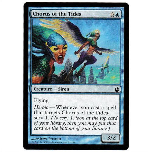 Magic the Gathering - Born of the Gods - #33/165 - Chorus of the Tides