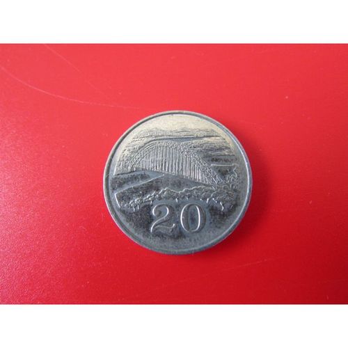 1997 ZIMBABWE TWO CENTS FREE POST. AAS