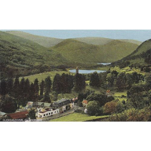 Glendalough Co Wickham Irish Postcard (IRE72104)
