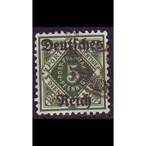 GERMANY REICH Dienst [1920] MiNr 0052 ( O/used )