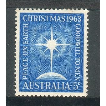 Australia 1963 - SG361 - 5d Christmas - Mint hinged