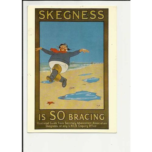 Advertising SKEGNESS LNER Postcard by NRM (Y24)