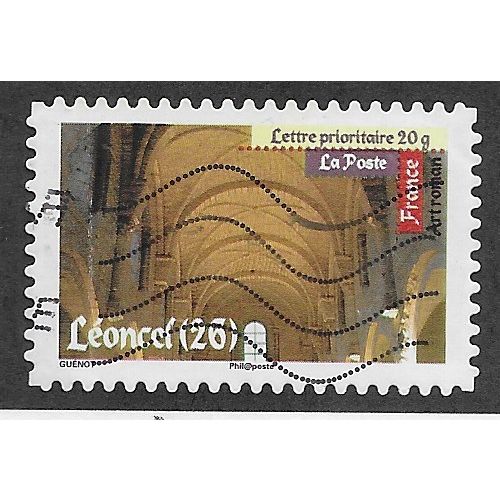 FRA 2010 (56c) 'ART -LEONCEL 26' FINE USED (EBID57-529)