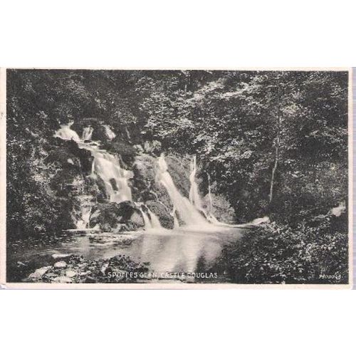 Castle Douglas, Dumfries & Galloway - Spottes Glen - local pmk 1939