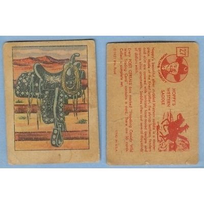 Non-Tobacco Card ~ Company: Post Cereals Brand: Series: F278-12 Card: #27~6
